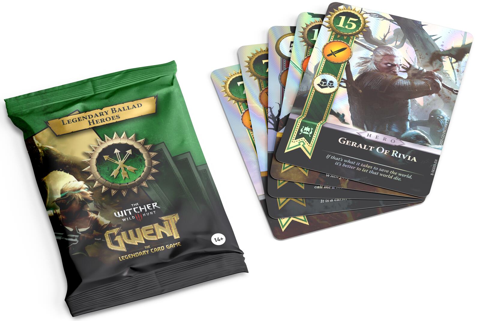The Witcher : Gwent The Card Game - Legendary Ballad Scoia'tael Card Set
